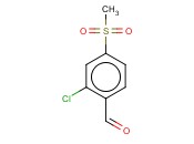 2-CHLORO-4-(<span class='lighter'>METHYLSULFONYL</span>)BENZALDEHYDE