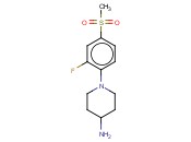 1-(2-FLUORO-4-(METHYLSULFONYL)PHENYL)PIPERIDIN-4-AMINE
