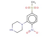 N-(5-METHYLSULPHONYL-2-NITROPHENYL)PIPERAZINE
