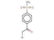 2-<span class='lighter'>溴</span>-1-(4-<span class='lighter'>甲</span><span class='lighter'>磺</span><span class='lighter'>酰</span><span class='lighter'>基</span>)苯乙酮