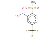 4-(METHYLSULPHONYL)-<span class='lighter'>3-NITROBENZOTRIFLUORIDE</span>