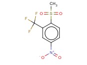 2-(METHYLSULPHONYL)-5-<span class='lighter'>NITROBENZOTRIFLUORIDE</span>