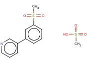 3-(3-METHYLSULFONYLPHENYL)PYRIDINE METHYLSULFONATE