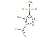 3-氯-4-<span class='lighter'>甲</span>磺<span class='lighter'>酰</span>基<span class='lighter'>噻吩</span>-2-碳<span class='lighter'>酰</span>氯