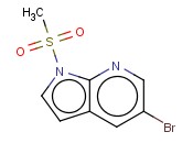 5-溴-1-(甲基磺酰基)-1H-吡咯并[2,3-B]吡啶