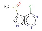 4-CHLORO-5-(METHYLSULFINYL)-7H-PYRROLO[2,3-D]PYRIMIDINE