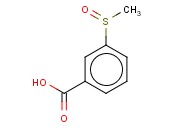 3-(METHYLSULFINYL)-BENZOIC ACID
