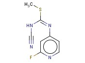 N-CYANO-N'-(2-FLUORO-4-PYRIDINYL)-CARBAMIMIDOTHIOIC ACID METHYL ESTER