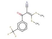 3,3-双(甲硫基)-2-[3-(三<span class='lighter'>氟</span>甲基)苯甲酰基]丙烯<span class='lighter'>腈</span>