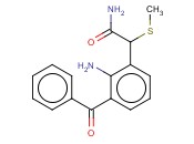 2-<span class='lighter'>AMINO-3-BENZOYL-ALPHA</span>-(METHYLTHIO)BENZENEACETAMIDE