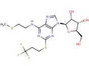 (2R,3S,4R,5R)-2-(Hydroxymethyl)-5-(6-((2-(methylthio)ethyl)amino)-2-((3,3,3-trifluoropropyl)<span class='lighter'>thio</span>