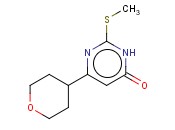 2-(METHYLTHIO)-6-(TETRAHYDRO-2H-PYRAN-4-YL)PYRIMIDIN-4(3H)-ONE