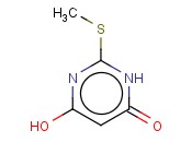 2-(Methylmercapto)-4,6-pyrimidinediol