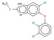 6-CHLORO-5-(2,3-DICHLOROPHENOXY)-2-(METHYLTHIO)-1H-BENZO[D]IMIDAZOLE