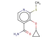 3-CYCLOPROPOXY-2-(METHYLTHIO)<span class='lighter'>ISONICOTINAMIDE</span>