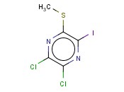 2,3-DICHLORO-5-IODO-6-METHYLSULFANYL-PYRAZINE