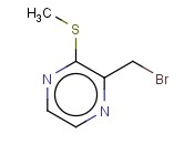 2-BROMOMETHYL-3-METHYLSULFANYL-PYRAZINE