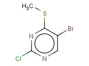 5-BROMO-2-CHLORO-4-(METHYLTHIO)PYRIMIDINE