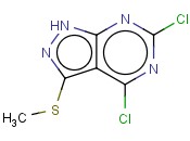 4,6-DICHLORO-3-(METHYLTHIO)-1H-PYRAZOLO[3,4-D]PYRIMIDINE