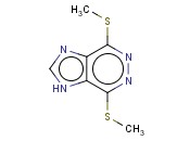 1H-IMIDAZO[4,5-D]PYRIDAZINE, 4,7-BIS(METHYLTHIO)-