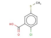 2-Chloro-5-methylsulfanylbenzoic acid