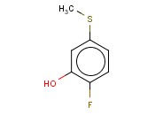 2-FLUORO-5-(METHYLSULFANYL)PHENOL