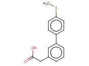 3-[4-(METHYLSULFANYL)PHENYL]PHENYLACETIC ACID