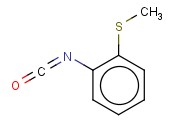 异<span class='lighter'>氰酸</span>2-(甲<span class='lighter'>硫</span>基)<span class='lighter'>苯</span><span class='lighter'>酯</span>