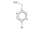 2-BROMO-5-(<span class='lighter'>METHYLTHIO</span>)PYRAZINE