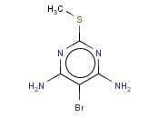5-BROMO-4,6-DIAMINE-2-(METHYLTHIO)PYRIMIDINE