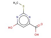 6-HYDROXY-2-(METHYLSULFANYL)-4-PYRIMIDINECARBOXYLIC ACID