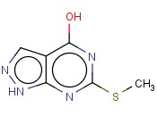 6-(METHYLTHIO)-1H-PYRAZOLO[3,4-D]PYRIMIDIN-4-OL