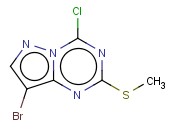 8-BROMO-4-CHLORO-2-(METHYLTHIO)PYRAZOLO[1,5-A][1,3,5]TRIAZINE