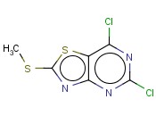 5,7-Dichloro-2-(methylthio)thiazolo[4,5-d]pyrimidine