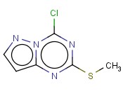 4-<span class='lighter'>CHLORO</span>-2-(<span class='lighter'>METHYLTHIO</span>)PYRAZOLO[1,5-A][1,3,5]TRIAZINE