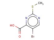5-BROMO-2-(METHYLTHIO)PYRIMIDINE-4-CARBOXYLIC ACID