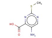5-AMINO-2-(METHYLTHIO)PYRIMIDINE-4-CARBOXYLIC ACID