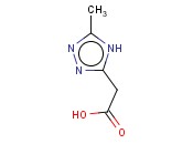 2-(5-Methyl-4H-<span class='lighter'>1,2,4-triazol-3-yl</span>)acetic acid