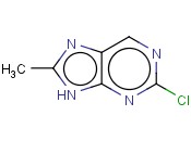 2-<span class='lighter'>CHLORO</span>-8-METHYL-9H-PURINE