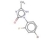2-(4-BROMO-2-FLUOROPHENYL)-1,2-DIHYDRO-5-METHYL-3H-1,2,4-TRIAZOL-3-ONE