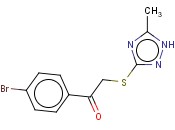 1-(4-BROMOPHENYL)-2-[(5-METHYL-4H-1,2,4-TRIAZOL-3-YL)THIO]ETHANONE