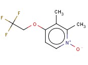 2,3-dimethyl-1-oxido-4-(2,2,2-trifluoroethoxy)pyridin-1-ium？