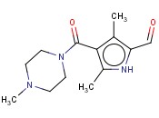 3,5-DIMETHYL-4[(4-METHYL-1-PIPERAZINYL)-CARBONYL]-1H-PYRROLE-2-CARBALDEHYDE