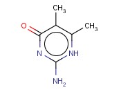 2-<span class='lighter'>氨基</span>-5,6-二甲基-4-羟基<span class='lighter'>嘧啶</span>