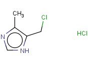 1H-Imidazole, 5-(chloromethyl)-4-methyl-, hydrochloride (1:1)