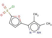5-(3,4-DIMETHYL-1H-PYRAZOL-5-YL)-2-FURANSULFONYL CHLORIDE