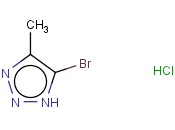 5-<span class='lighter'>Bromo</span>-4-methyl-1H-1,2,3-triazole <span class='lighter'>hydrochloride</span>