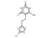 5-[2-(5-MERCAPTO-[1,3,4]OXADIAZOL-2-YL)-ETHYL]-6-METHYL-1H-PYRIMIDINE-2,4-DIONE
