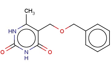 5-(BENZYLOXYMETHYL)-<span class='lighter'>6-METHYLURACIL</span>