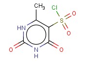 6-<span class='lighter'>METHYLURACIL</span>-5-SULFONYL CHLORIDE